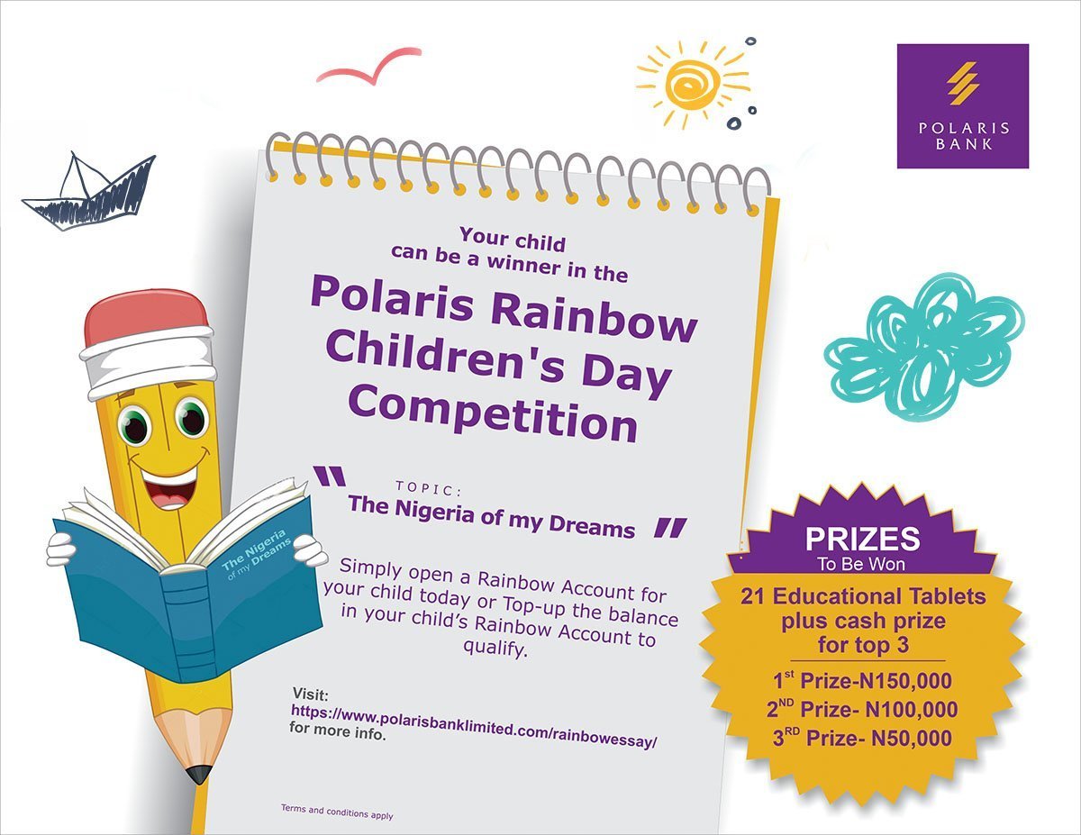 Polaris Bank Rainbow Childrens Day Competition