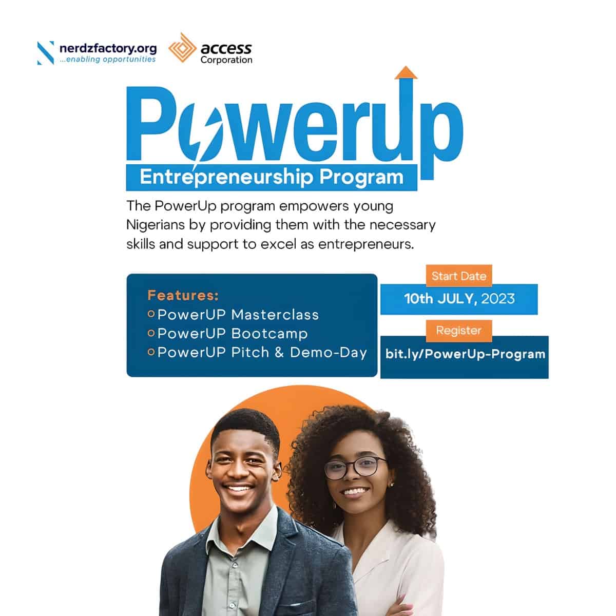 NerdzFactory 2023 PowerUp Program for Young Entrepreneurs