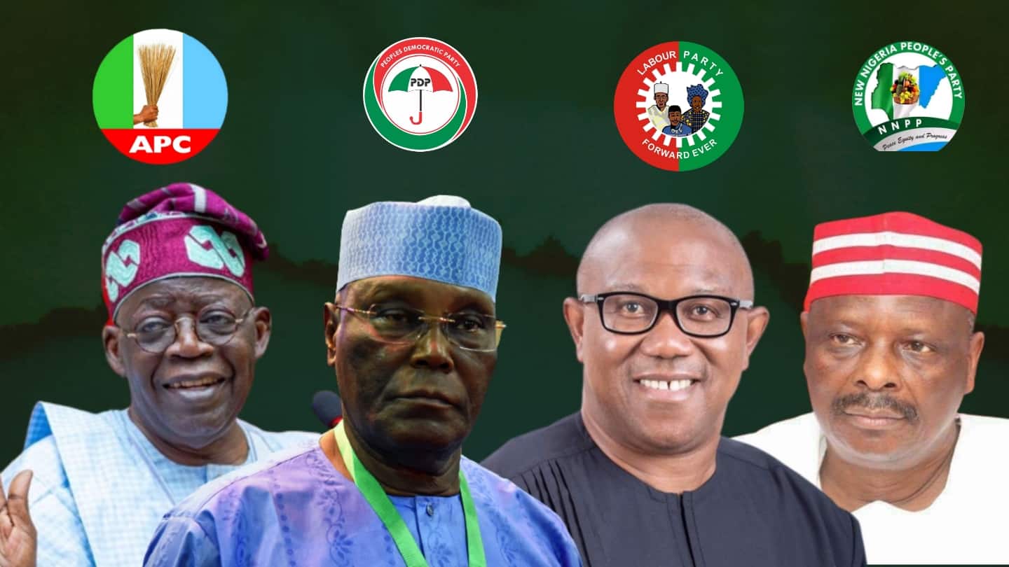 #NigeriaDecides2023: Presidential Election Results by INEC