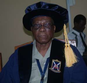 Professor Jacob Adeniyi a Professor of Computer Science