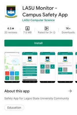 LASU develops a monitoring app to aid safety of students