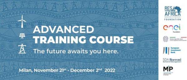 RES4Africa Foundation Advanced Training Course 2022