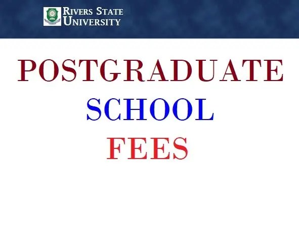 RSU Postgraduate School Fees For Fresh Students 2024/2025 Session