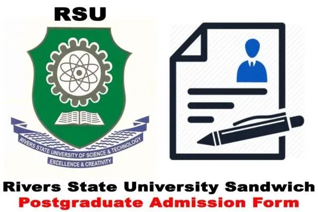 RSU Sandwich Postgraduate Admission Form For Masters PGD & Ph.D 2024/2025 Session