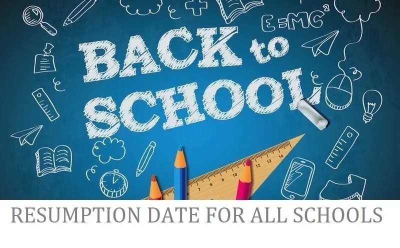 FG Announces Resumption Date For Primary & Secondary Schools Nationwide (2024)