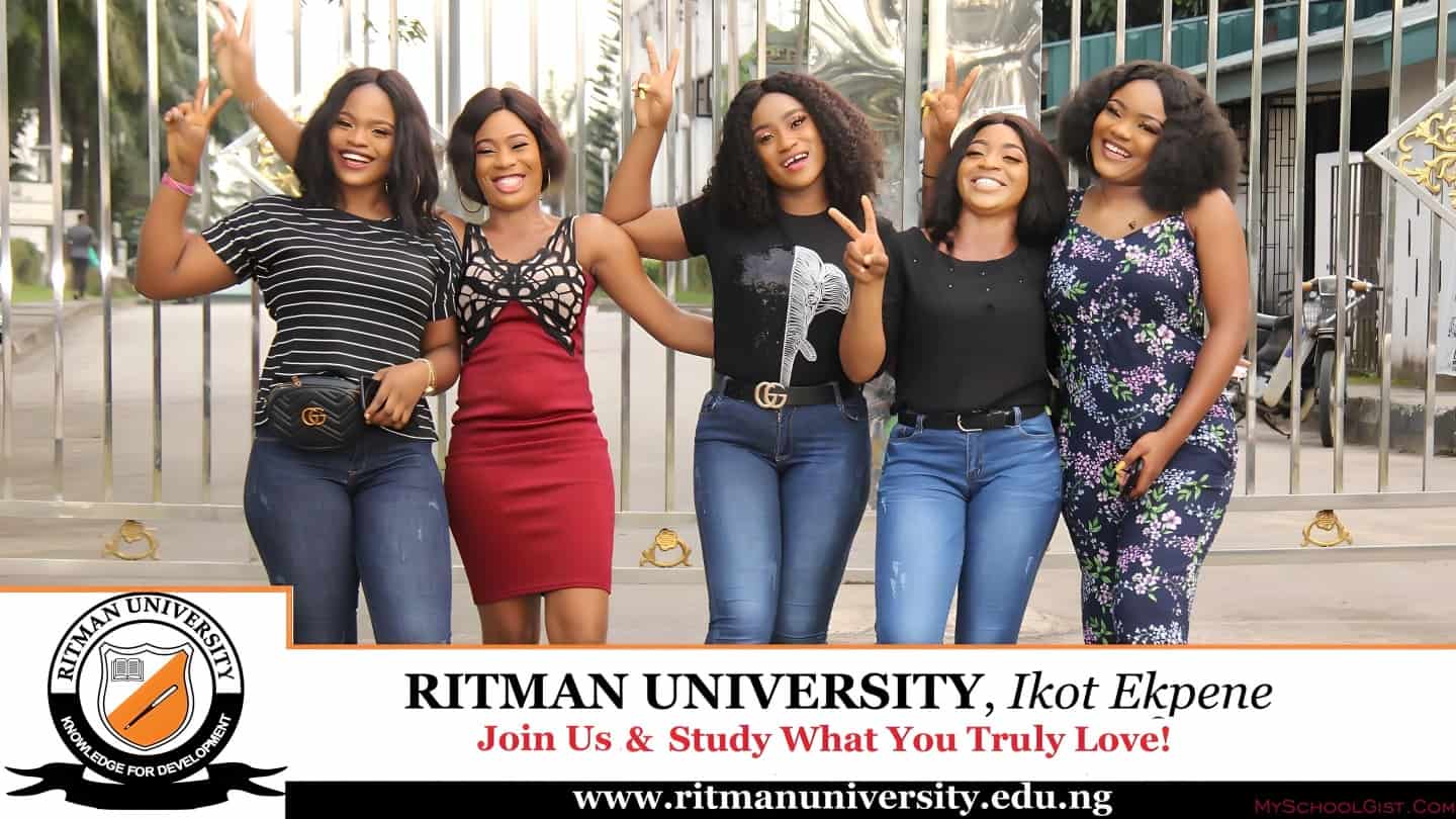 Ritman University Post UTME/DE Form for 2023/2024 Session