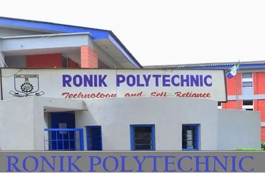 Ronik Polytechnic JAMB Cut Off Mark For All Courses 2024/2025 Academic Session