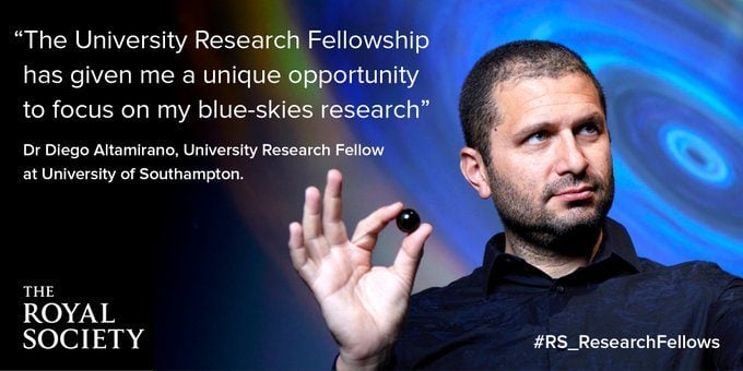 Royal Society University Research Fellowship 2022