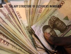 Salaries of Lecturers In Federal Universities in Nigeria year 1