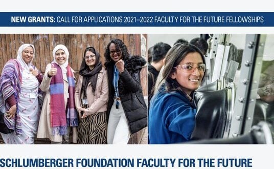 Schlumberger Foundation Faculty for the Future Fellowships