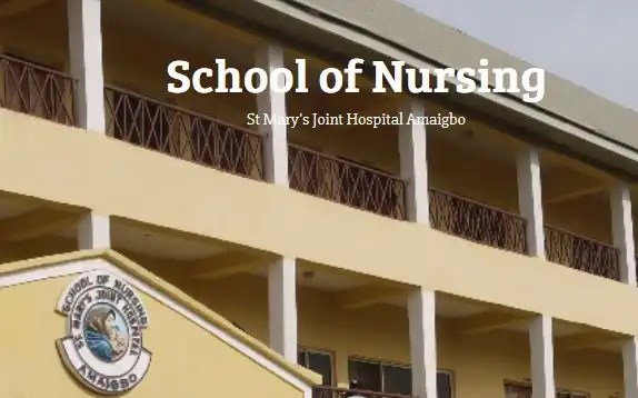 School Of Nursing Amaigbo School Fees For Fresh Nursing Students 2024/2025 Academic Session