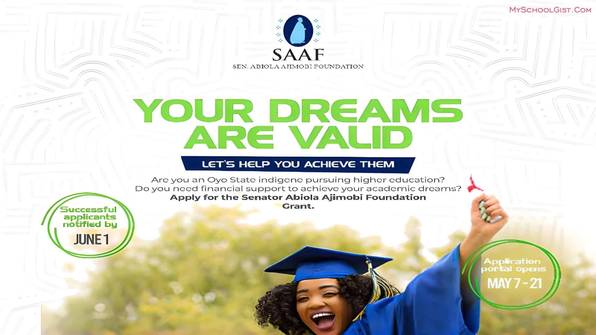 Senator Abiola Ajimobi Foundation Scholarship 2024: Apply Now