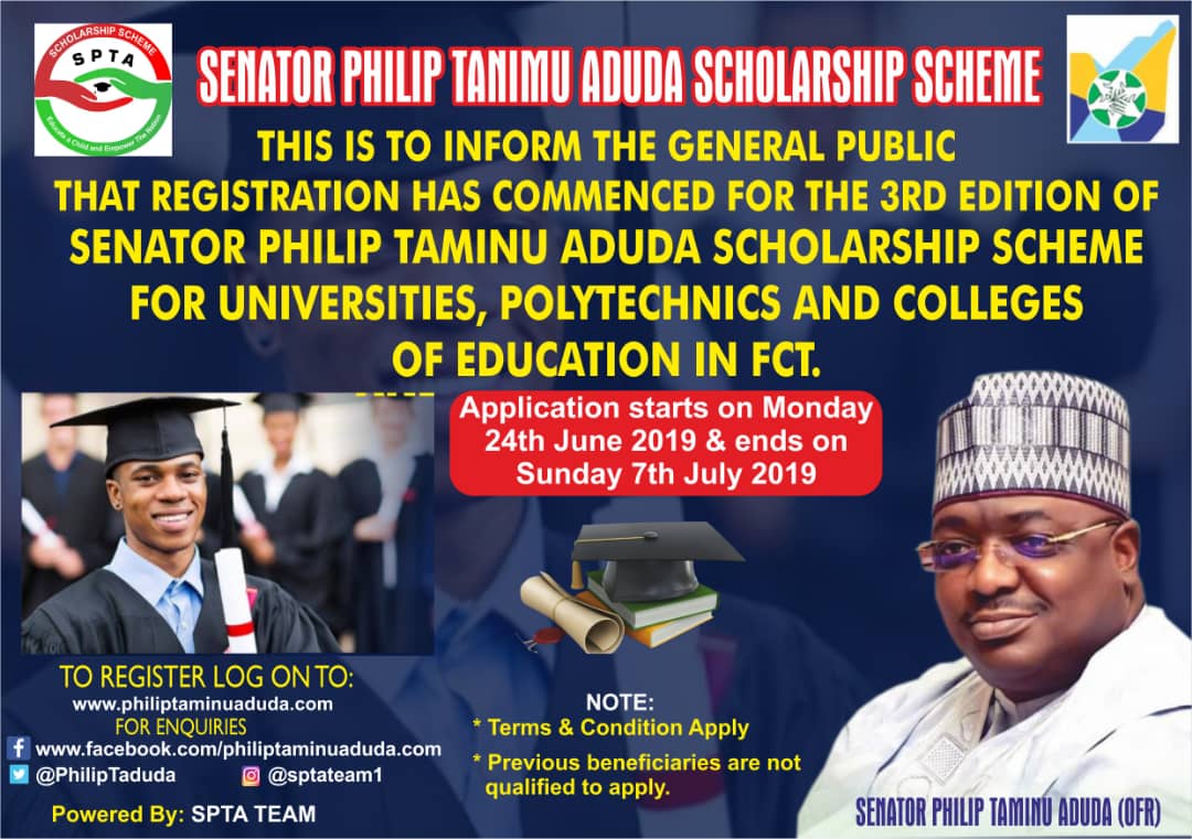 Senator Philip Tanimu Aduda SPTA Scholarship