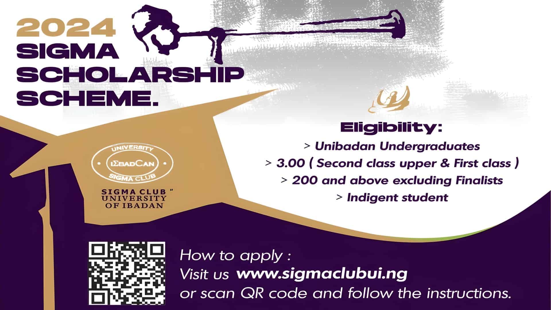 Apply Now: Sigma Club 2024 Scholarship Scheme