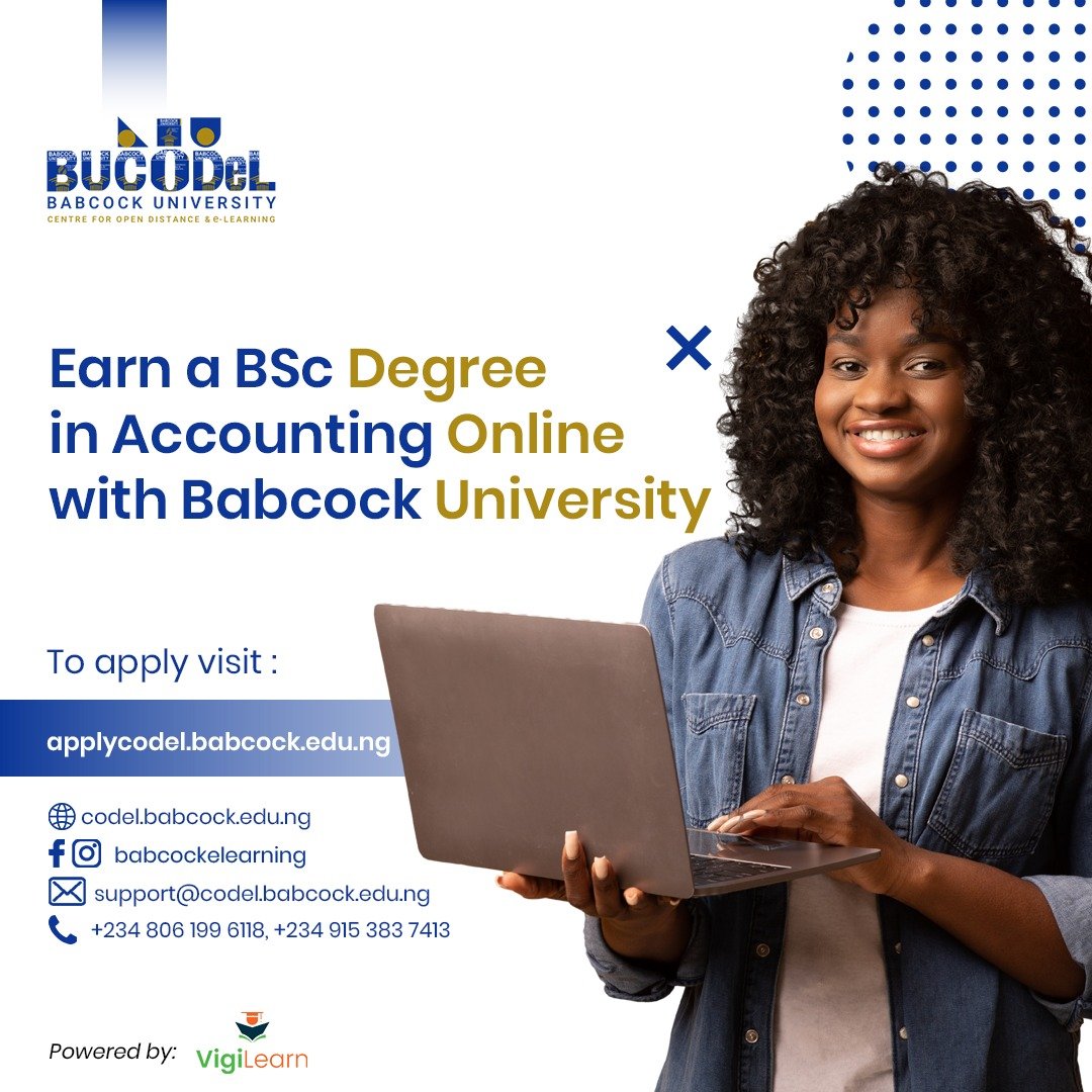 Why Wait till Next Year? Begin Studying for an Accounting Degree Anywhere With Babcock University Today!