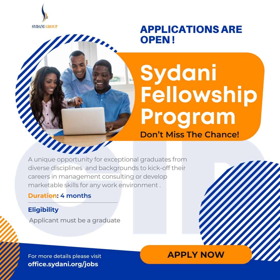 Sydani Group 2022 Graduate Fellowship Program