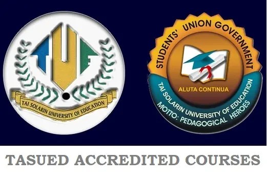 List Of Accredited Courses Offered In TASUED (Tai Solarin University Of Education)