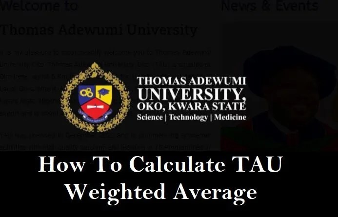 How To Calculate TAU Post UTME Aggregate Score 2024/2025 Academic Session