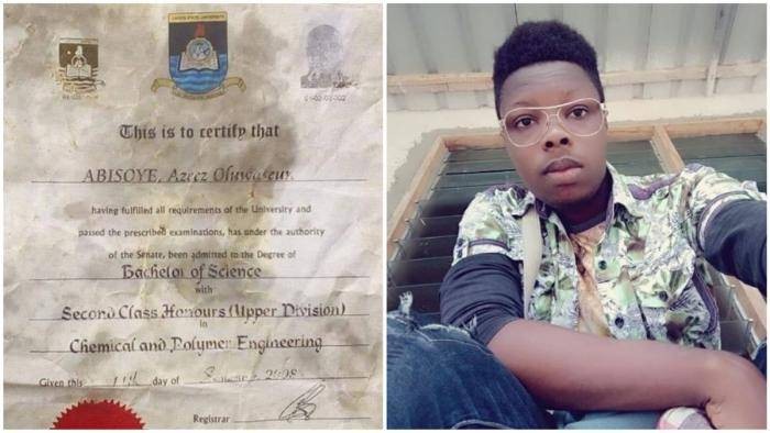 Nigerians React After IG User Shared Lasu Certificate Used to Wrap the Suya He Bought