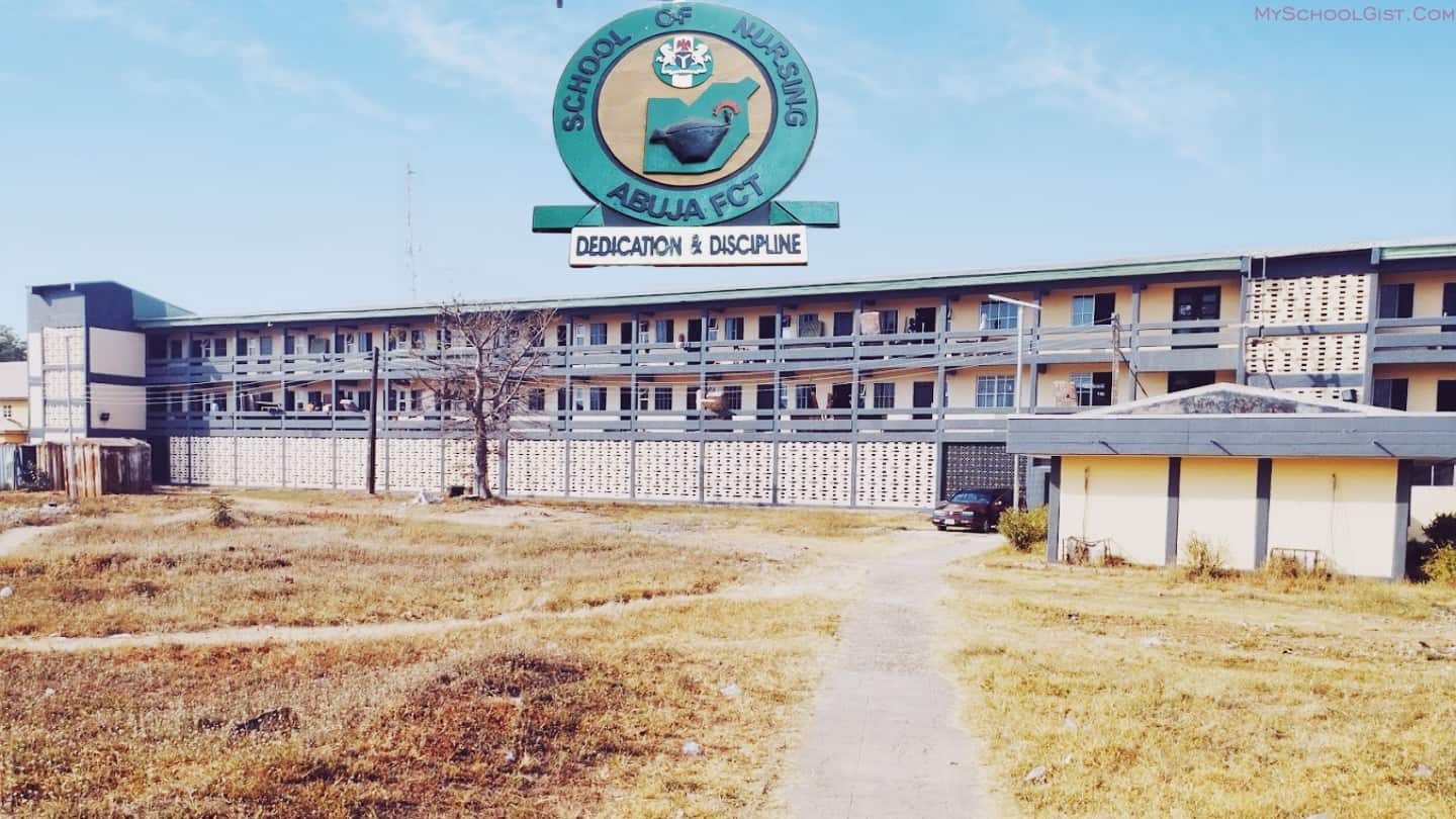 FCT School of Nursing Gwagwalada Admission Form 2023/2024