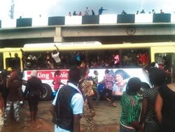 Polytechnic Ibadan Students Protest, Block Major Roads in Ibadan