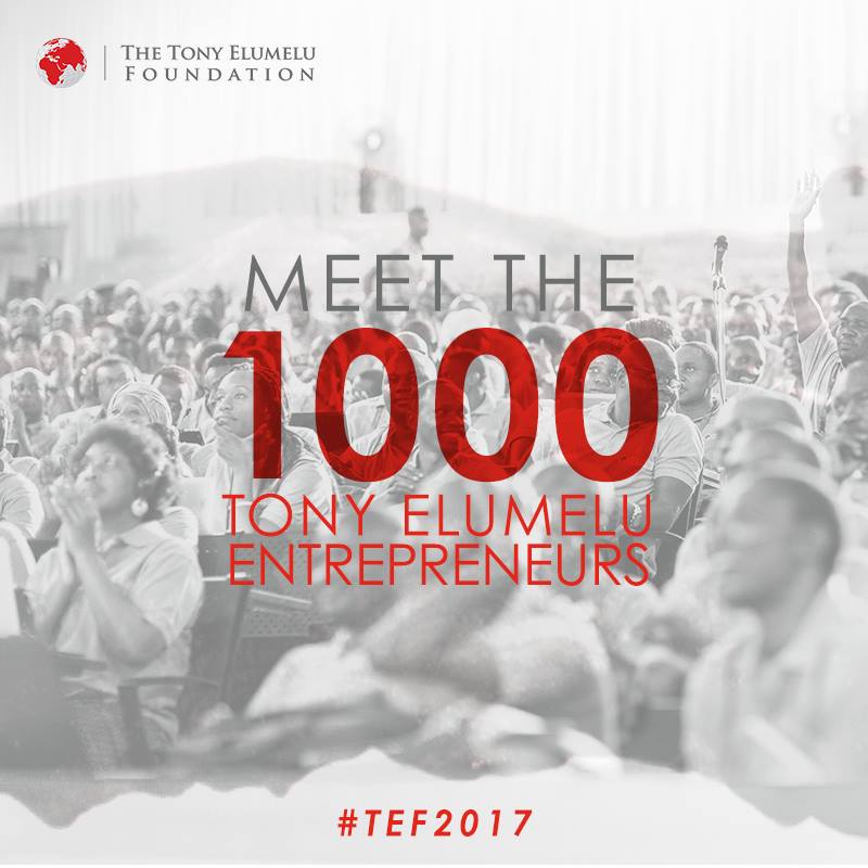 List of the Selected 1000 Tony Elumelu Entrepreneurs