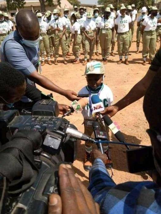 Meet the shortest corps member ever (photos)