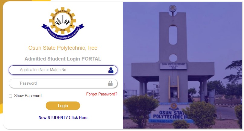 OSPOLY Login Portal