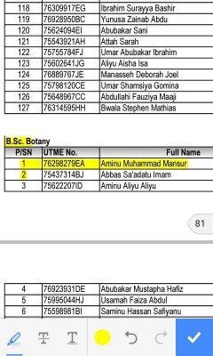 BUK Admission List 2017/2018 Released