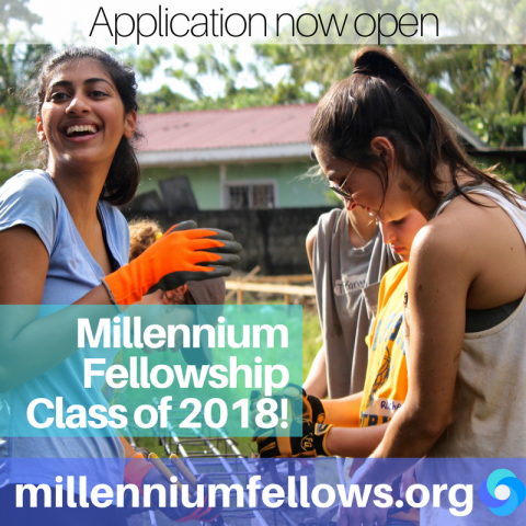 UN MCN Millennium Fellowship 2018 for Student Leaders Worldwide