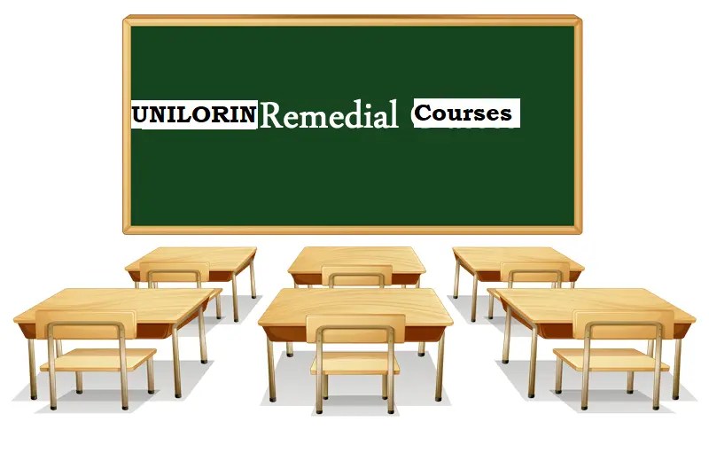 List Of Approved Courses Offered UNILORIN Remedial Programme