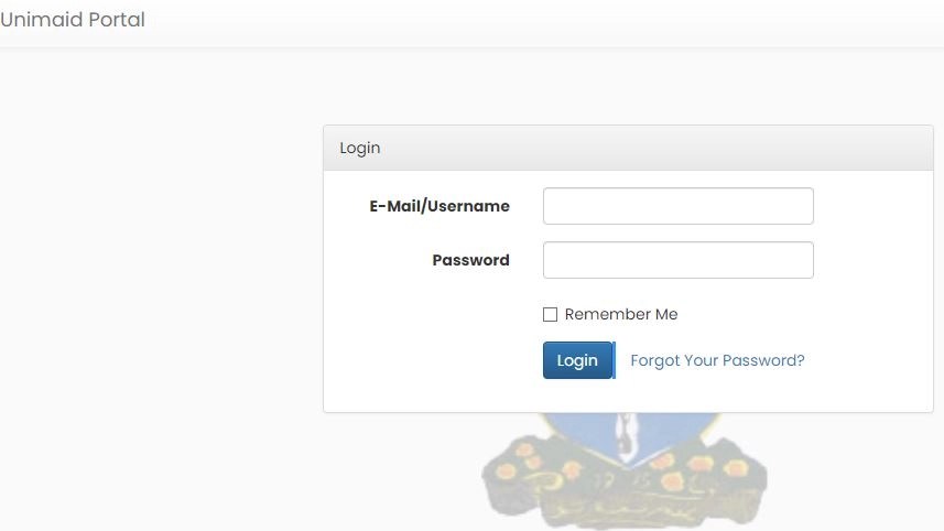 UNIMAID Login Portal For Fresh/Returning Applicants (2024)