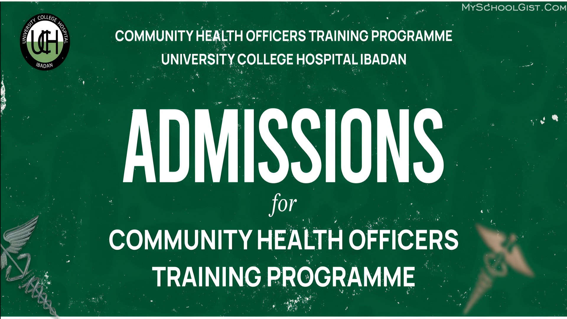 UCH Ibadan Community Health Officers Training Programme