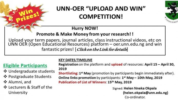 UNNOER Upload and Win Competition