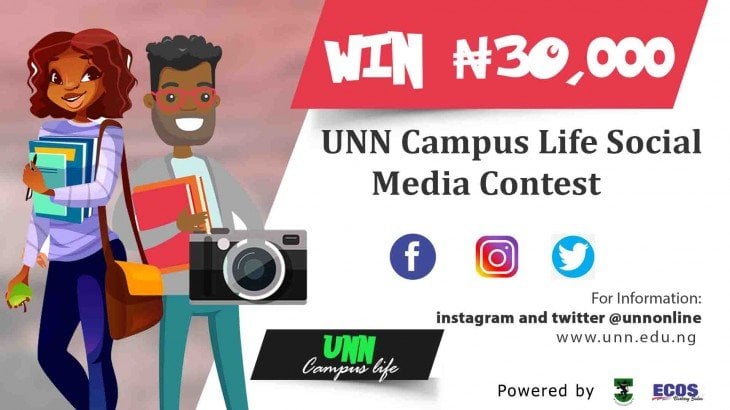 University of Nigeria Nsukka (UNN) Campus Life Social Media Contest