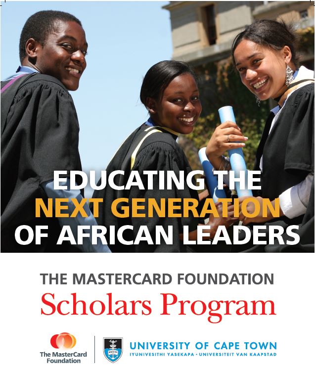 University of Cape Town UCT Mastercard Foundation Scholars Program