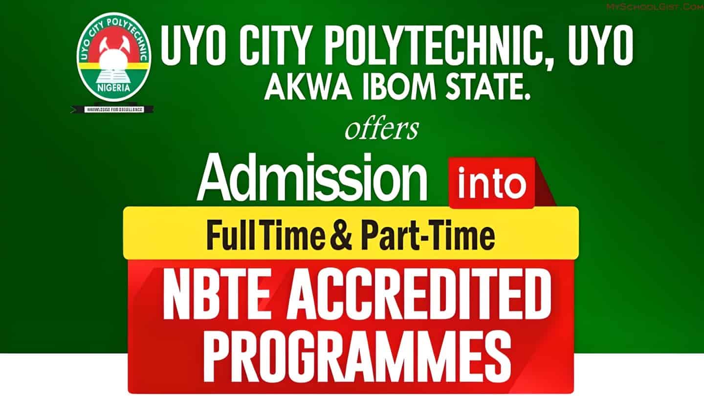 Uyo City Polytechnic HND Admissions 2023/2024 - Apply Now!