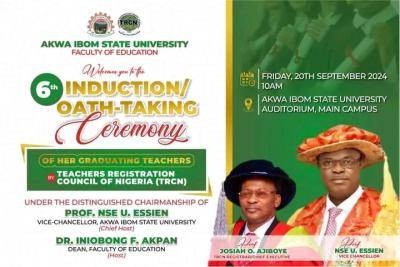 AKSU Faculty of Education announces 6th Induction/Oath-Taking Ceremony