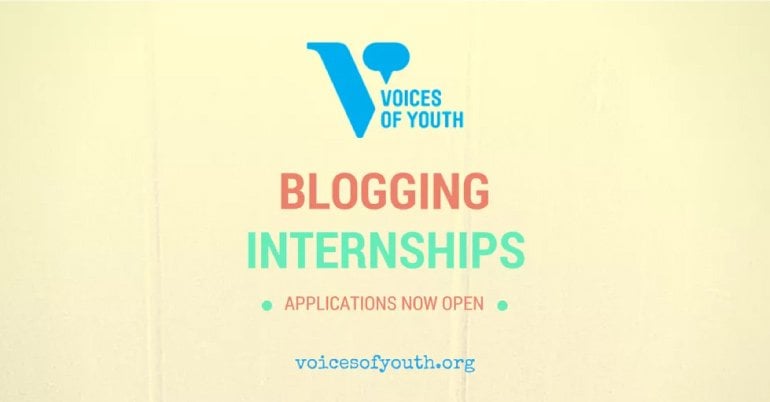 Voices of Youth Blogging Internships 2017