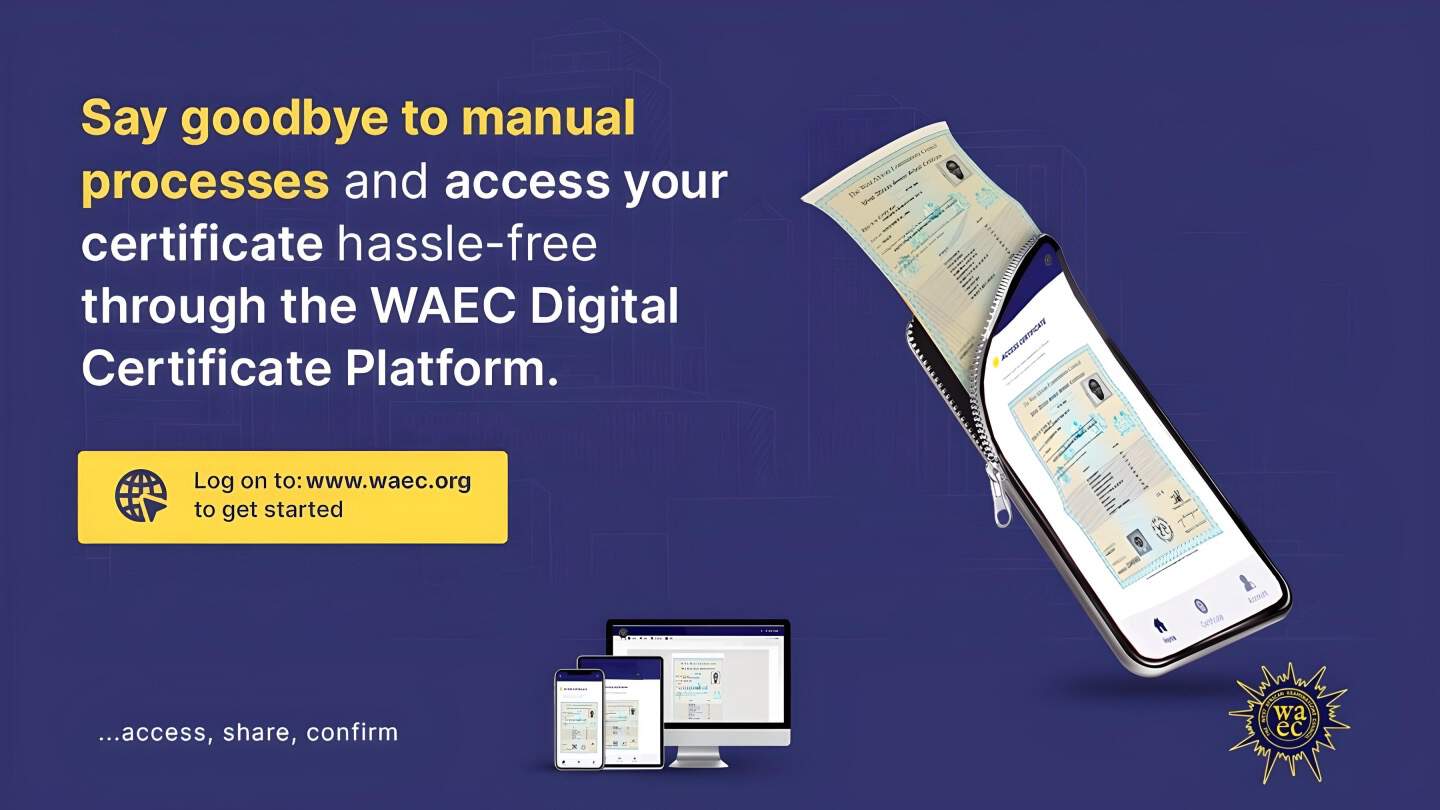WAEC Digital Certificate Platform: Access & Share Cert. Online