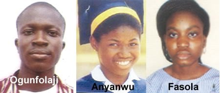 [Pix] Meet the 3 WASSCE Best Students - 2013