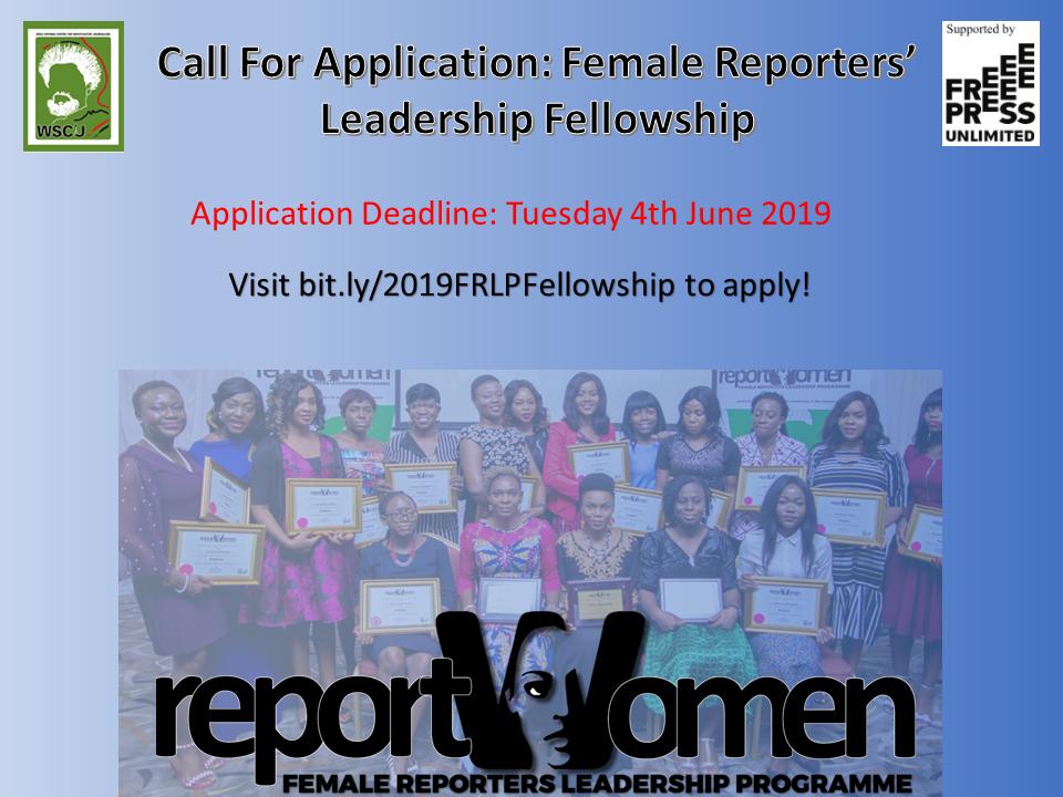 WSCIJ Female Reporters Leadership Fellowship