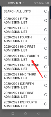 Elechi Amadi Poly 4th batch HND admission list, 2020/2021