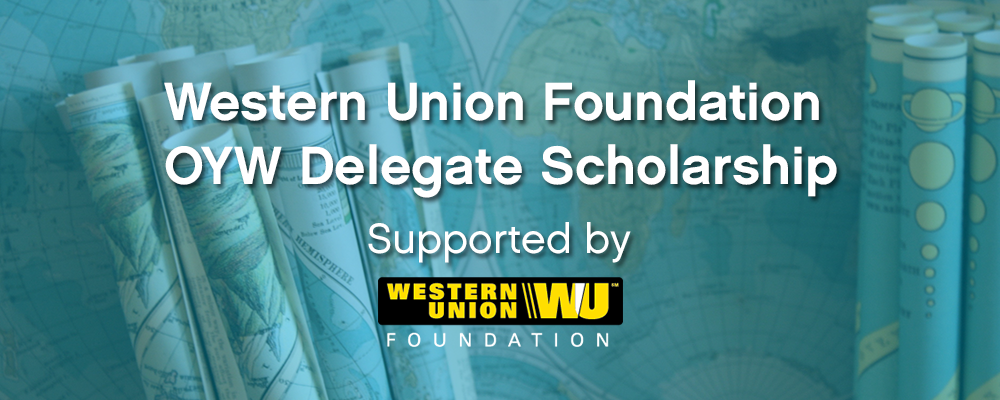 Western Union Foundation One Young World Delegate Scholarship