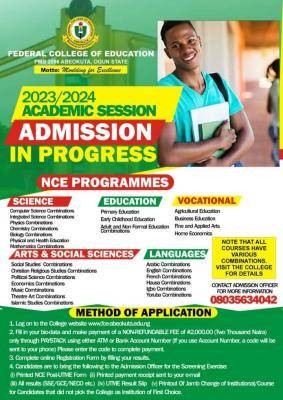 FCE Abeokuta Post-UTME 2023: cut-off mark, eligibility and registration details