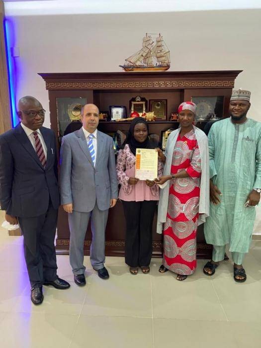 Nile University best graduating student in civil engineering gets full scholarship