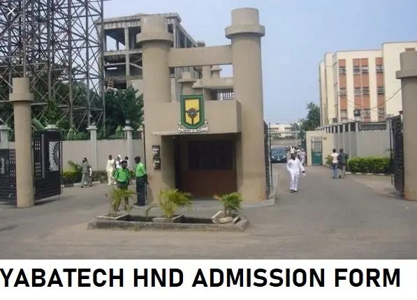 Yabatech HND Admission Form (Full Time & Part-time) 2024/2025 Session - How To Apply