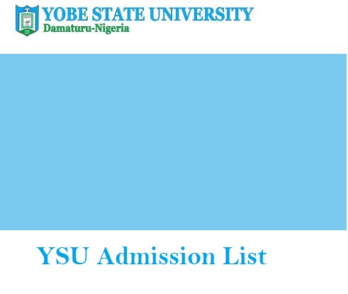 YSU Admission List (UTME/DE) 2024/2025 Academic Session – How To Check