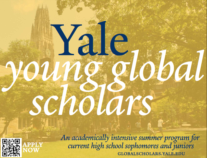 Yale Young Global Scholars YYGS Program