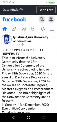 IAUE announces 38th convocation ceremony